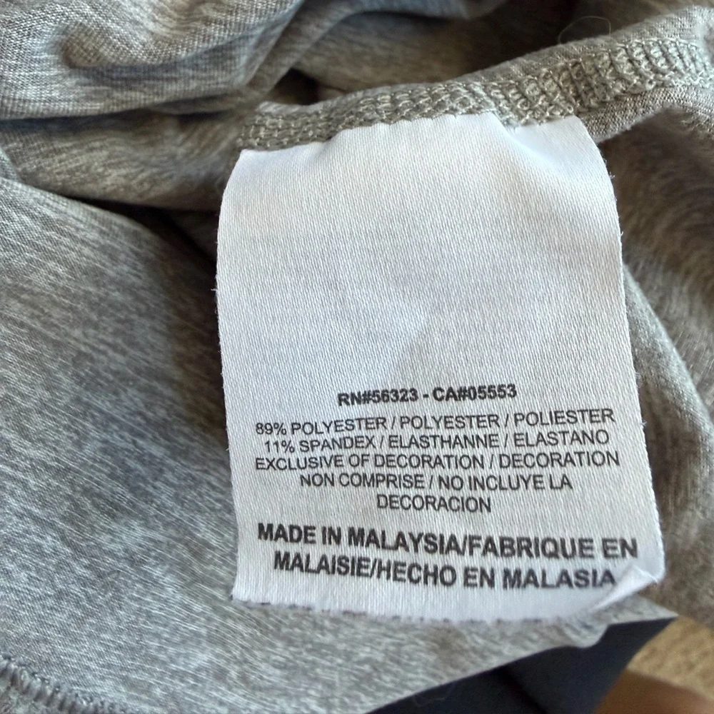 Nike Gray Dri-FIT Quarter-Zip Top - Picture 8 of 8